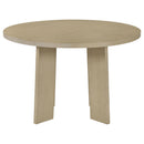  Coaster Furniture Strouse 193940NAT 47-inch Round Wood Dining Room Table - Natural Oak IMAGE 9