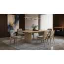  Coaster Furniture Decker 193951NAT 82-inch Rectangular Wood Dining Table - Natural Oak IMAGE 15