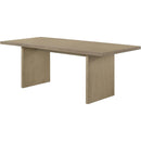  Coaster Furniture Decker 193951NAT 82-inch Rectangular Wood Dining Table - Natural Oak IMAGE 4