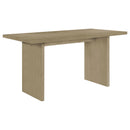  Coaster Furniture Decker 193958NAT 70-inch Rectangular Wood Counter Height Dining Table - Natural Oak IMAGE 1