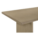  Coaster Furniture Decker 193958NAT 70-inch Rectangular Wood Counter Height Dining Table - Natural Oak IMAGE 8