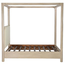  Coaster Furniture Solano 222520Q 85-inch Queen Canopy Bed - Weathered Mango IMAGE 3