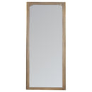  Coaster Furniture Solano 222528 80-inch Full Length Floor Mirror - Weathered Mango IMAGE 1