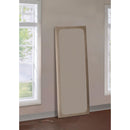  Coaster Furniture Solano 222528 80-inch Full Length Floor Mirror - Weathered Mango IMAGE 4
