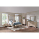 Coaster Furniture Solano 222528 80-inch Full Length Floor Mirror - Weathered Mango IMAGE 8