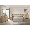  Coaster Furniture Arielle 223111Q Queen Bookcase Panel Storage Bed - Light Oak IMAGE 12