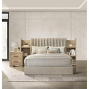  Coaster Furniture Arielle 223111Q Queen Bookcase Panel Storage Bed - Light Oak IMAGE 16