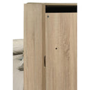  Coaster Furniture Arielle 223111Q Queen Bookcase Panel Storage Bed - Light Oak IMAGE 9