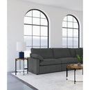  Coaster Furniture Collins 609530AC Modular Armless Chair - Dark Grey IMAGE 2