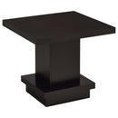  Coaster Furniture Reston 705168-S2 2-piece Square Coffee and End Table Set - Cappuccino IMAGE 10