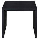  Coaster Furniture Knapp 706227 Engineered Wood Square End Table - Black IMAGE 8