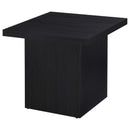  Coaster Furniture Devar 706408-S3 3-piece Square Cocktail Coffee End Table Set - Black IMAGE 11