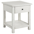  Coaster Furniture Payne 710558-S2 2-piece Coffee and 1-drawer End Table Set - White IMAGE 6