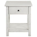  Coaster Furniture Payne 710558-S2 2-piece Coffee and 1-drawer End Table Set - White IMAGE 9