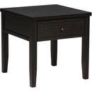  Coaster Furniture Concord 710578-S2 2-piece Coffee and End Table Set - Distressed Java IMAGE 3