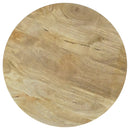  Coaster Furniture Touhy 710608-S2 2-piece Round Coffee and End Table Set - Natural Mango IMAGE 6