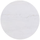  Coaster Furniture Jason 712418-S3 3-piece Round White Marble Coffee Table Set - Honey Brown IMAGE 6