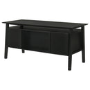  Coaster Furniture Goodson 801586 64-inch 4-Drawer Double Pedestal Computer Desk - Black IMAGE 13