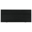  Coaster Furniture Goodson 801586 64-inch 4-Drawer Double Pedestal Computer Desk - Black IMAGE 6