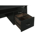  Coaster Furniture Goodson 801586 64-inch 4-Drawer Double Pedestal Computer Desk - Black IMAGE 8