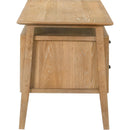  Coaster Furniture Goodson 801587 64-inch 4-Drawer Double Pedestal Computer Desk  - Distressed Light Brown IMAGE 11
