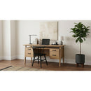  Coaster Furniture Goodson 801587 64-inch 4-Drawer Double Pedestal Computer Desk  - Distressed Light Brown IMAGE 16