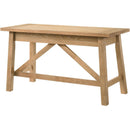  Coaster Furniture Fabian 801605 54-inch 2-drawer Computer Writing Desk  - Distressed Light Brown IMAGE 10