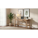  Coaster Furniture Fabian 801605 54-inch 2-drawer Computer Writing Desk  - Distressed Light Brown IMAGE 2