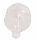 5" Vintage Glass Taper CANDLE HOLDER Clear 20118-13