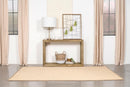 704839 Benton Rectangular Solid Wood Sofa Table Natural