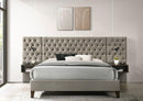 Coaster QUEEN BED, LIGHT BROWN/WALNUT 300833Q