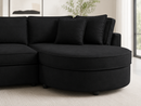 ElvaBlack SECTIONAL