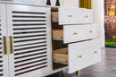 AT005 WHITE ACCENT CABINET