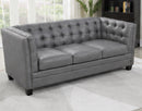 U236 Gray Loveseat Chair 2 PC SET
