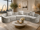 The Luxe Curve 3-Piece Modular Sectional