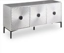 323 Glitz Sideboard/Buffet in Antique Silver