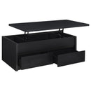 Coaster Furniture 706228 BLACK LIFT COFFEE TABLE