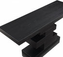 499Black-So Westmount Ash Veneer Console Table