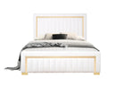 HH830-QUEEN WHITE BED