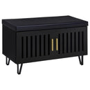 Coaster Furniture 915152 BLACK STORAGE BENCH