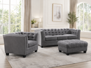 U236 Gray Loveseat Chair 2 PC SET