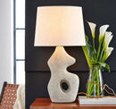 L243664 TABLE - ANTIQUE BEIGE LAMP