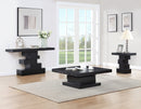 499Black-So Westmount Ash Veneer Console Table