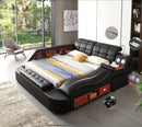 R9012B-K EASTERN BLACK KING BED