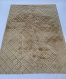 Valentine Check Area Rug Beige 5x7