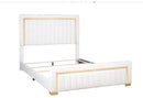 HH830-QUEEN WHITE BED