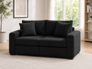 HH1123 Black - Sofa & Loveseat Set