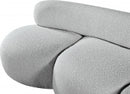 140Grey-S Venti 88.5" Boucle Fabric Upholstered Sofa