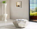 Meridian Gemma Silver Stainless Steel Coffee Table