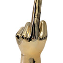 DARK GOLD MIDDLE FINGER TABLETOP SCULPTURE